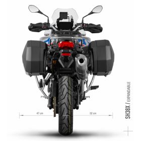 SHAD Support Valises Latérales 3P SYSTEM - Sécurité & Esthétique pour BMW GS