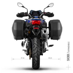 SHAD Support Valises Latérales 3P SYSTEM - Sécurité & Esthétique pour BMW GS