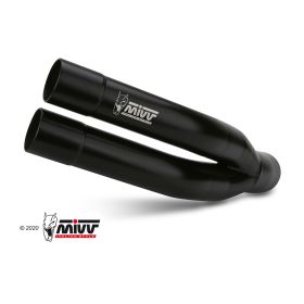 Silencieux homologué Kawasaki Z900 / Mivv Double Gun Black - K.045.LDGB