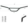 Guidon HONDA CL250-300-500 / Unit Garage Ergo 4102
