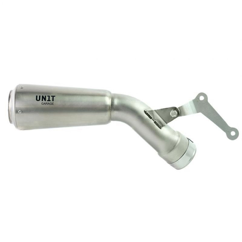 Silencieux bas Honda CL250-300-500 / Unit Garage 4109+U150DX