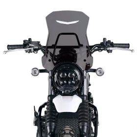 Pare-brise fumé avec support GPS Honda CL250-300-500 / Unit Garage 4105DS