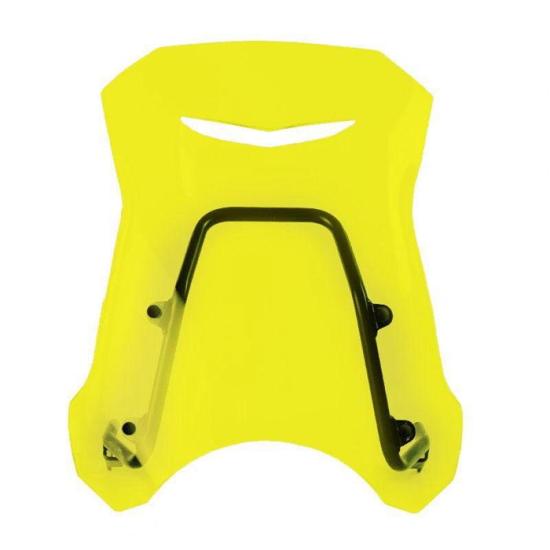 Pare-brise jaune avec support GPS Honda CL250-300-500 / Unit Garage 4105YE