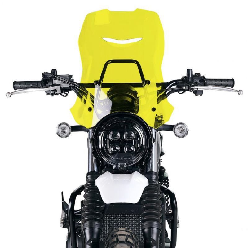 Pare-brise jaune avec support GPS Honda CL250-300-500 / Unit Garage 4105XL_YE