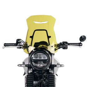 Pare-brise jaune avec support GPS Honda GB350S - Unit Garage 4165YE