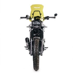 Pare-brise jaune avec support GPS Honda GB350S - Unit Garage 4165YE