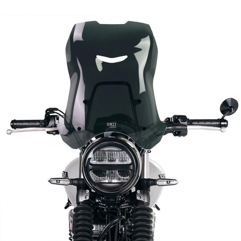 Pare-brise fumé avec support GPS Honda GB350S - Unit Garage 4165XL_DS