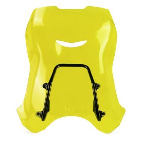 Pare-brise jaune avec support GPS Honda GB350S - Unit Garage 4165XL_YE