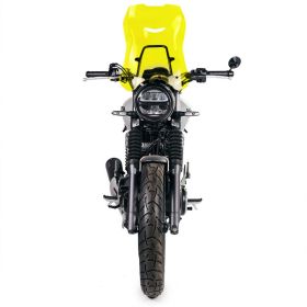 Pare-brise jaune avec support GPS Honda GB350S - Unit Garage 4165XL_YE