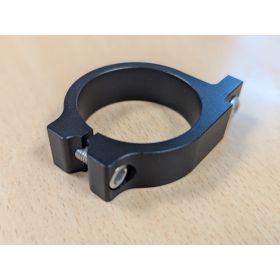 Paire de Colliers de Fixation en Aluminium Noir pour Fourche Moto CLAMP