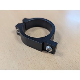 Paire de Colliers de Fixation en Aluminium Noir pour Fourche Moto CLAMP