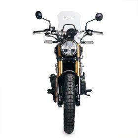 Bulle avec support GPS Royal Enfield Bear 650, Hunter 350 - Unit Garage