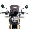 Bulle avec support GPS Royal Enfield Bear 650, Hunter 350 - Unit Garage Smoke