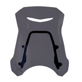 Bulle avec support GPS Royal Enfield Bear 650, Hunter 350 - Unit Garage Smoke