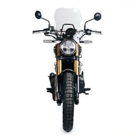 Bulle avec support GPS Royal Enfield Bear 650, Hunter 350 - Unit Garage XL