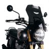 Bulle avec support GPS Royal Enfield Bear 650, Hunter 350 - Unit Garage XL Smoke