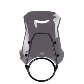 Bulle fumée avec support GPS Royal Enfield Guerrilla 450 - Unit Garage 3852DS