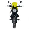 Bulle jaune avec support GPS Royal Enfield Guerrilla 450 - Unit Garage 3852YE