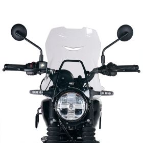 Bulle avec support GPS Royal Enfield Guerrilla 450 - Unit Garage 3852XL_TR