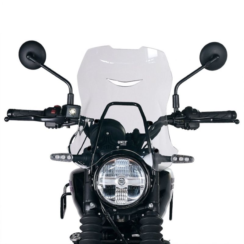 Bulle avec support GPS Royal Enfield Guerrilla 450 - Unit Garage 3852XL_TR