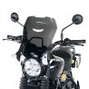 Bulle fumée avec support GPS Royal Enfield Guerrilla 450 - Unit Garage 3852XL_DS