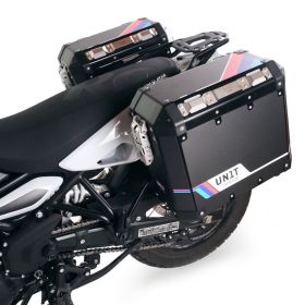 Kit valises pour échappement d'origine royal enfield himalayan 450 (2024-) Unit Garage atlas 47L/47L