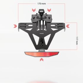 Support de plaque YAMAHA MT-07 (2025) HIGHSIDER Akron-RS Pro