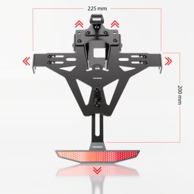 Support de plaque YAMAHA MT-07 (2025) HIGHSIDER Akron-RS Pro