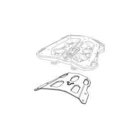 Kit top-case BMW R1300RS (2025-) SW Motech TRAX ADV GRIS