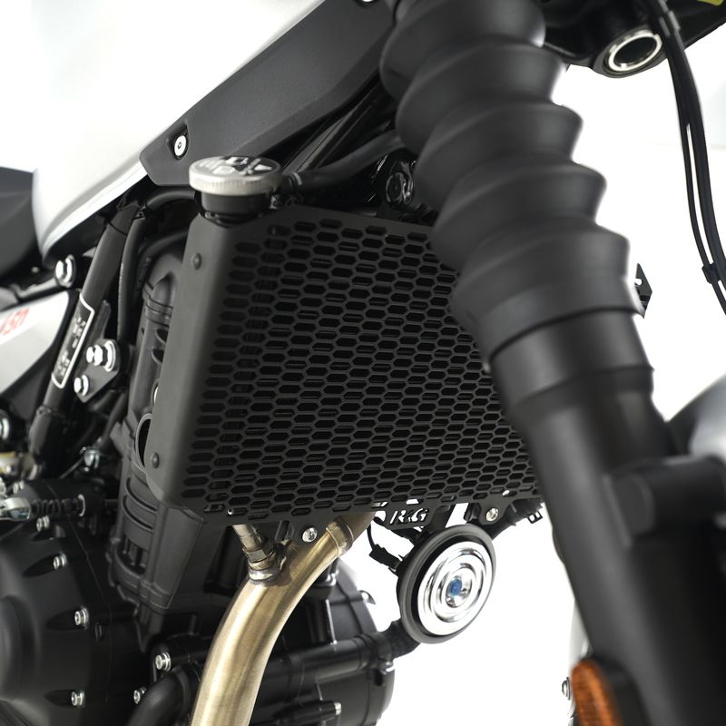 Grille de radiateur Royal Enfield Himalayan 450, Guerilla 450 - RG Racing RAD0357PROBK