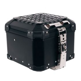 Kit top-case aluminium 44L + plaque porte-bagages Atlas Unit Garage Bundle