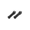 Reposes pieds pilote Kawasaki / Gilles Tooling Sport Black - RGK-300-UF41-SET-B