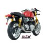 Silencieux Triumph Thruxton 1200 - SC Project 70'