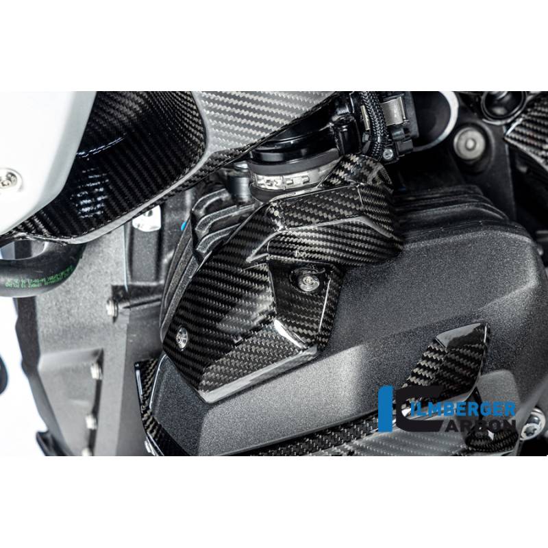 Cache d'injecteur gauche brillant BMW R1300R / R1300RS - Ilmberger Carbon - CG.EDL.031.R23GS