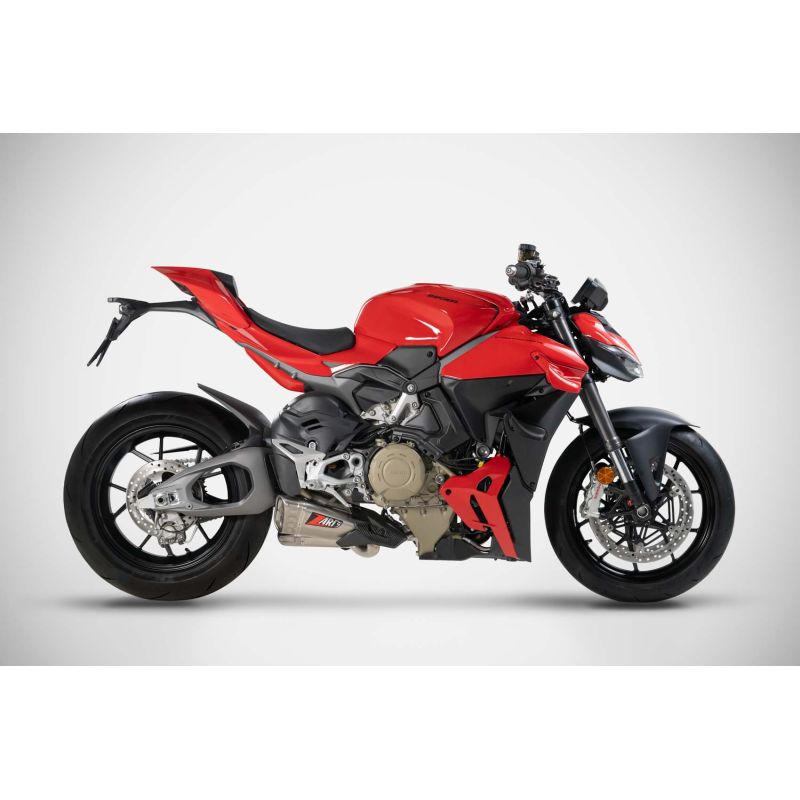 KIT SILENCIEUX DUCATI STREETFIGHTER V4 2025 - ZARD EXHAUST - ZDU004S10TSR