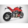KIT SILENCIEUX DUCATI STREETFIGHTER V4 2025 - ZARD EXHAUST - ZDU004S10TSR