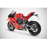 KIT SILENCIEUX DUCATI PANIGALE V4 S 2025 - ZARD EXHAUST - ZDU004S10TSR