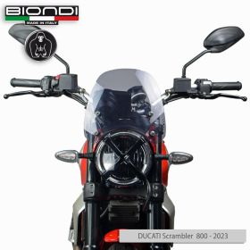 Bulle Sport Ducati Scrambler (23+) - Biondi Fumé clair