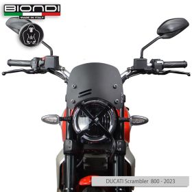 Bulle Caffe Ducati Scrambler (23+) - Biondi Noir satiné - 8010486