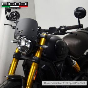 Bulle Caffe Ducati Scrambler (14+) - Biondi Noir Satiné