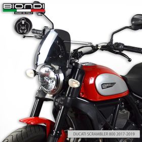 Bulle Sport Ducati Scrambler (14+) - Biondi Fumé Foncé - 8010406