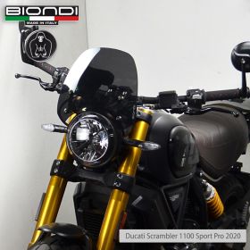 Bulle Sport Ducati Scrambler (14+) - Biondi Fumé Foncé - 8010406