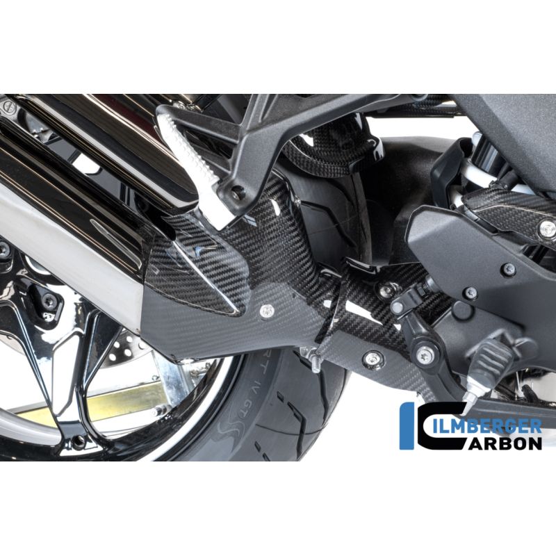 Kit de protection thermique d'échappement Carbone brillant BMW R1300R / R1300RS - Ilmberger Carbon - CG.AHS.009.R130R