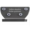 Support de Plaque Ras de Roue Access Design - Kawasaki Z900 / SE (2025+) - SPLRK016