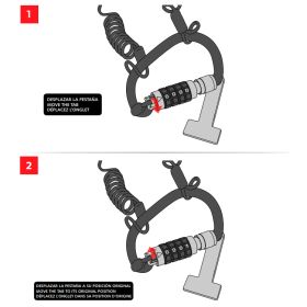 Antivol casque Universel Puig 22491N