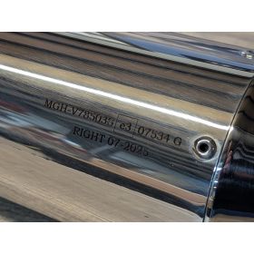 Silencieux Coniques Moto Guzzi V7 850 Euro 5+ (2025) - Mistral Exhaust