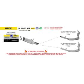 Silencieux homologué BMW M1000XR (2025-) Arwow 77509