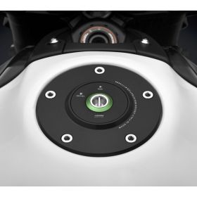 Bouchon réservoir essence Kawasaki - Rizoma Noir - TF011B