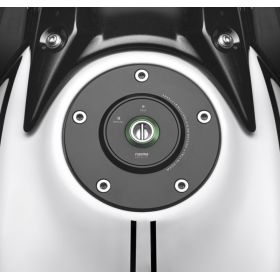 Bouchon réservoir essence Kawasaki - Rizoma Noir - TF011B