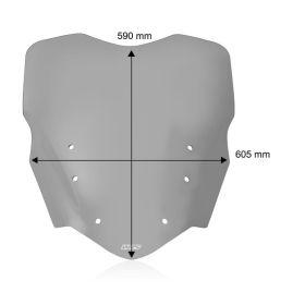 Bulle touring BMW K1600GT, K1600GTL (2010-2025) WRS BM112F